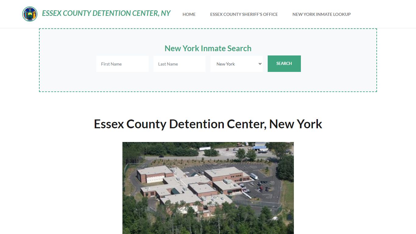 Essex County Detention Center, NY Inmate Roster, Offender Search